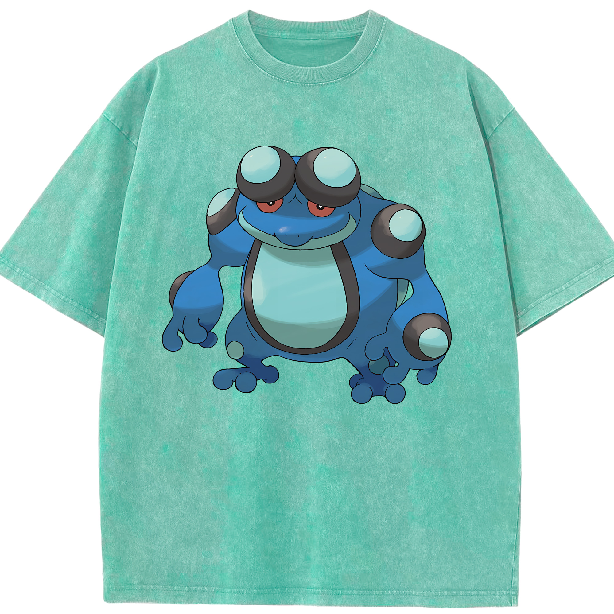 （画像用） ポケットモンスター Pokémon 綿100% ヴィンテージ風 半袖Tシャツ（フロントプリント）